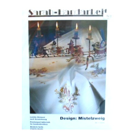 dekservet voor de kerst Sarah handenarbeit