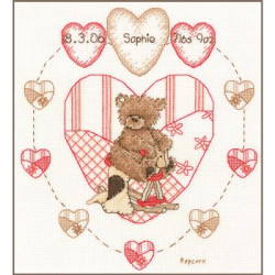 Telpakket kit Popcorn heart PN-0011202