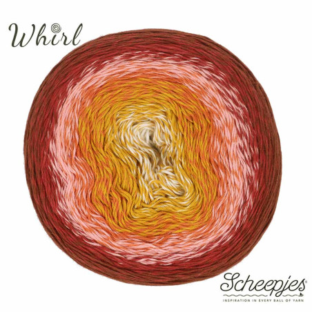 Scheepjes Cotton Whirl 1000m - 714 Cherry On Top