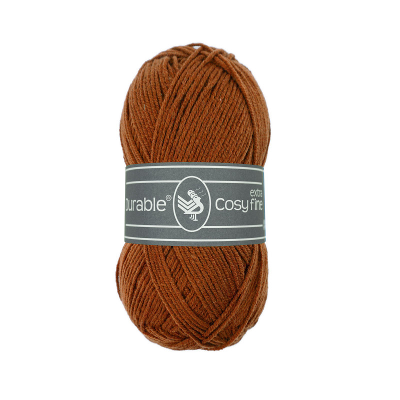 Durable Cosy Extra Fine  50 gram  katoen/acryl -2214 Cayenne