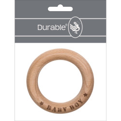 Durable 020.1016 Bijtring beukenhout Baby Boy