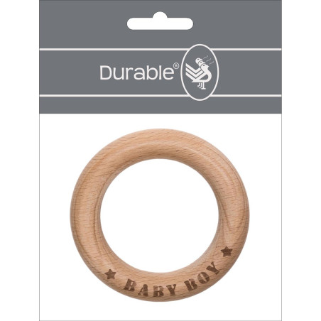 Durable 020.1016 Bijtring beukenhout Baby Boy