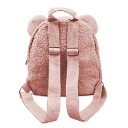 Rugzakje teddy Pink met naam geborduurd