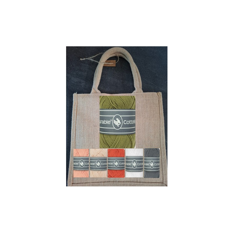 Pakket 7– Bloementas CAL  2168 Khaki (meer kleurige versie)