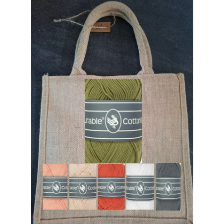 Pakket 7– Bloementas CAL  2168 Khaki (meer kleurige versie)