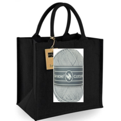 Pakket 10 – Bloementas CAL  zwart / grijs  (Eénkleurige versie)