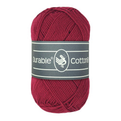 Durable Cotton 8   222 bordeaux