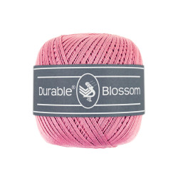 Durable Blossom brei- en haakgaren 50 gram  Kleur 224 old rose