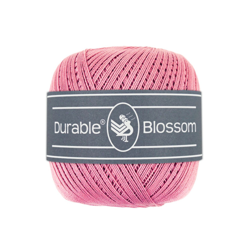 Durable Blossom brei- en haakgaren 50 gram  Kleur 224 old rose