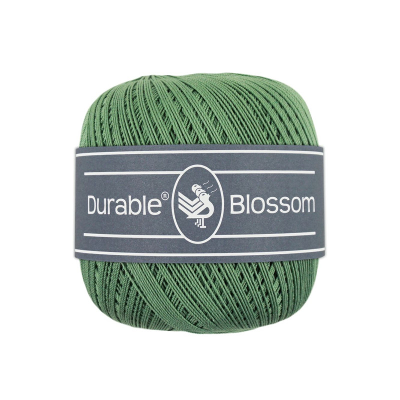 Durable Blossom brei- en haakgaren 50 gram  Kleur 2152 Leaf green