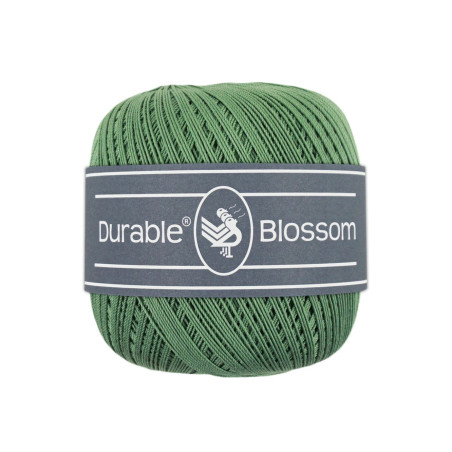 Durable Blossom brei- en haakgaren 50 gram  Kleur 2152 Leaf green