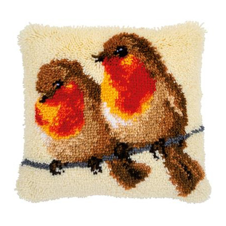 Knoopkussen kit Roodborstjes Art nr. PN-0144768