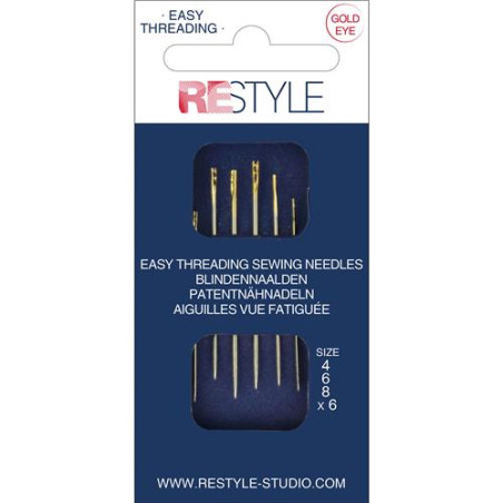 ReStyle Blindennaalden 4-6-8, 6 stuks