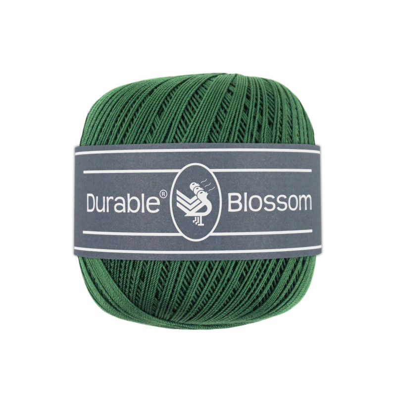 Durable Blossom brei- en haakgaren 50 gram  Kleur 2150 forest green