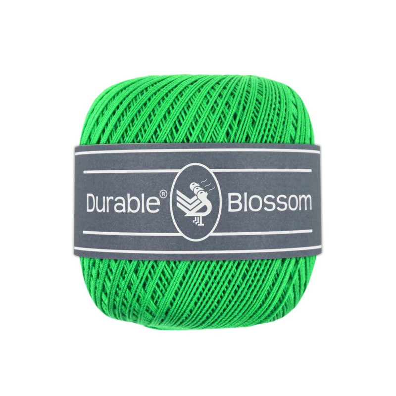 Durable Blossom brei- en haakgaren 50 gram  Kleur 2147 bright green
