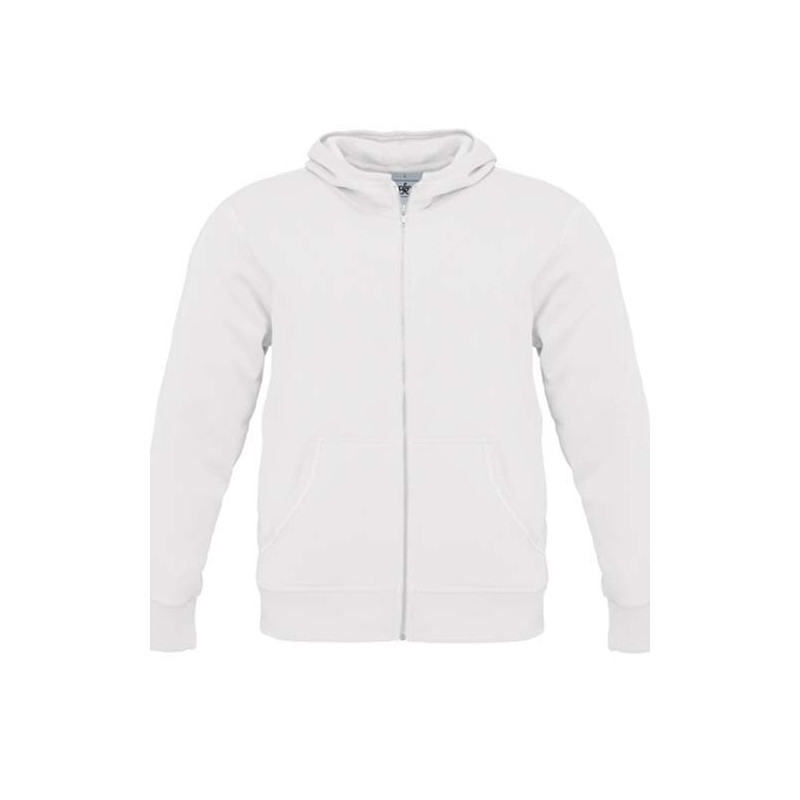 B&C Monster Men Full Zip Hoodie met rits XXL