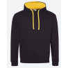 hoody zwart geel maat L