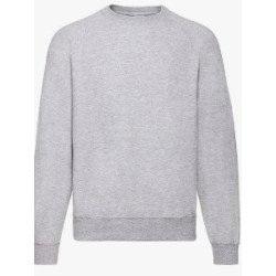 basic sweater heather grey maat M
