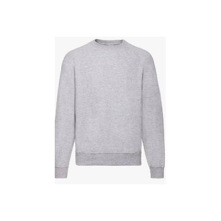 basic sweater heather grey maat M
