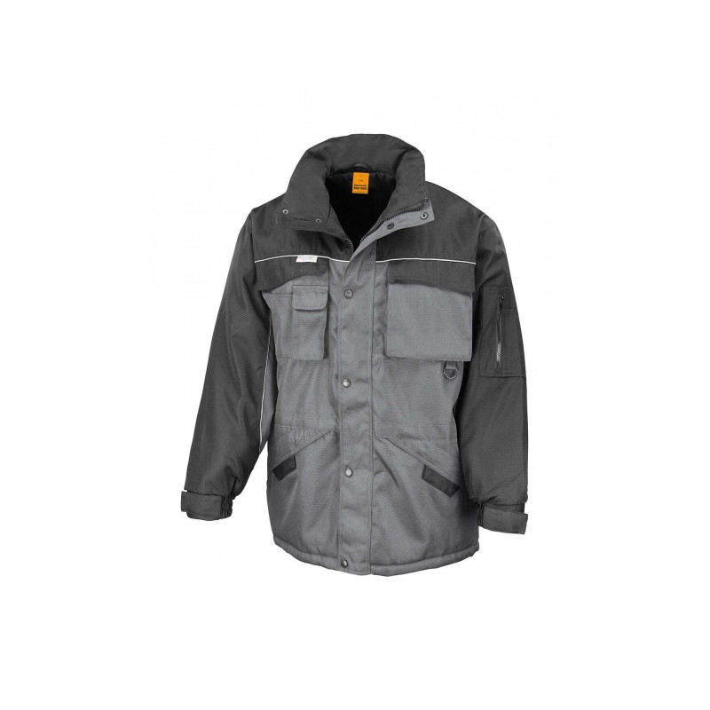 Heavy duty combo coat, werkjas xl grijs zwart