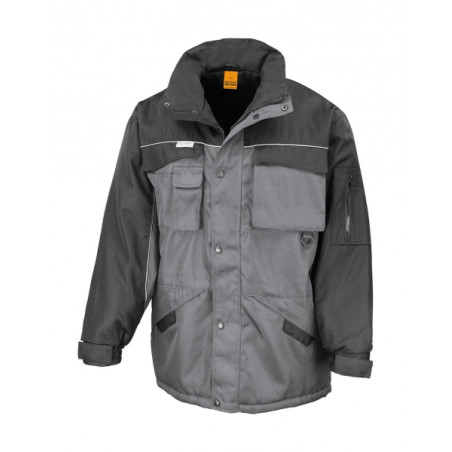 Heavy duty combo coat, werkjas xl grijs zwart