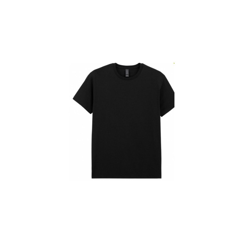 Light cotton adult t-shirt zwart L