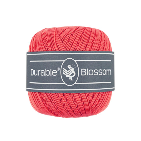 Durable Blossom brei- en haakgaren 50 gram  2190 Coral