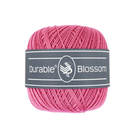 Durable Blossom brei- en haakgaren 50 gram  Kleur 228 Raspberry