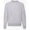 basic sweater heather grey maat S