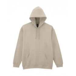 Softstyle Midweight Fleece adult XL sand hoody