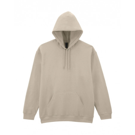 Softstyle Midweight Fleece adult XL sand hoody