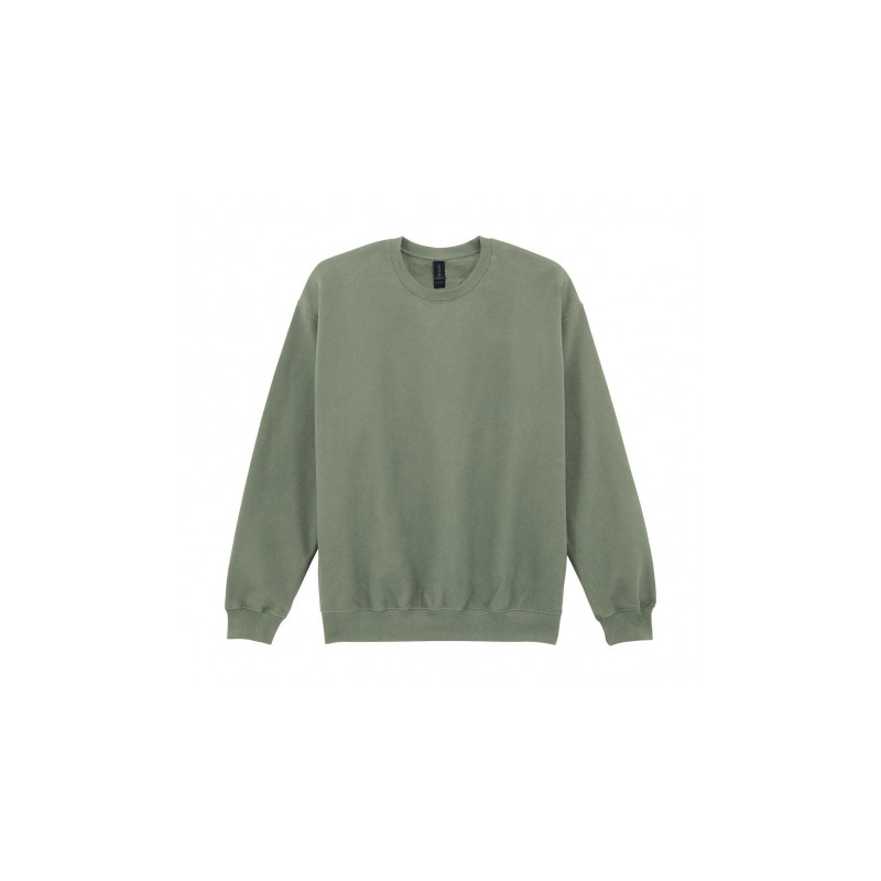 Softstyle Midweight Fleece adult crewneck XL sage
