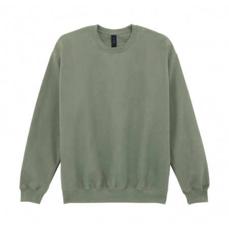 Softstyle Midweight Fleece adult crewneck XL sage