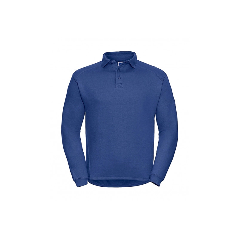 Heavy Duty Workwear Sweatshirt collar L bright royal