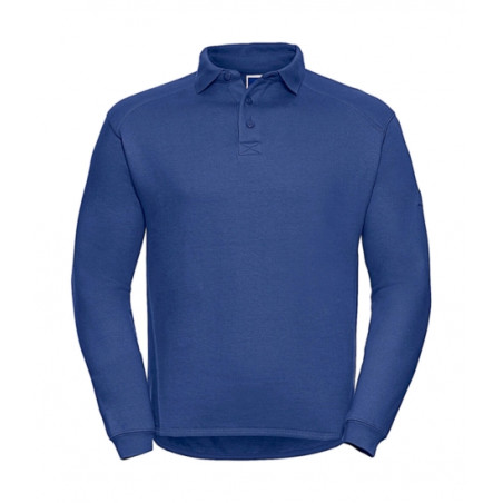 Heavy Duty Workwear Sweatshirt collar L bright royal