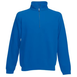 Men's full zip outdoor fleece L cobalt