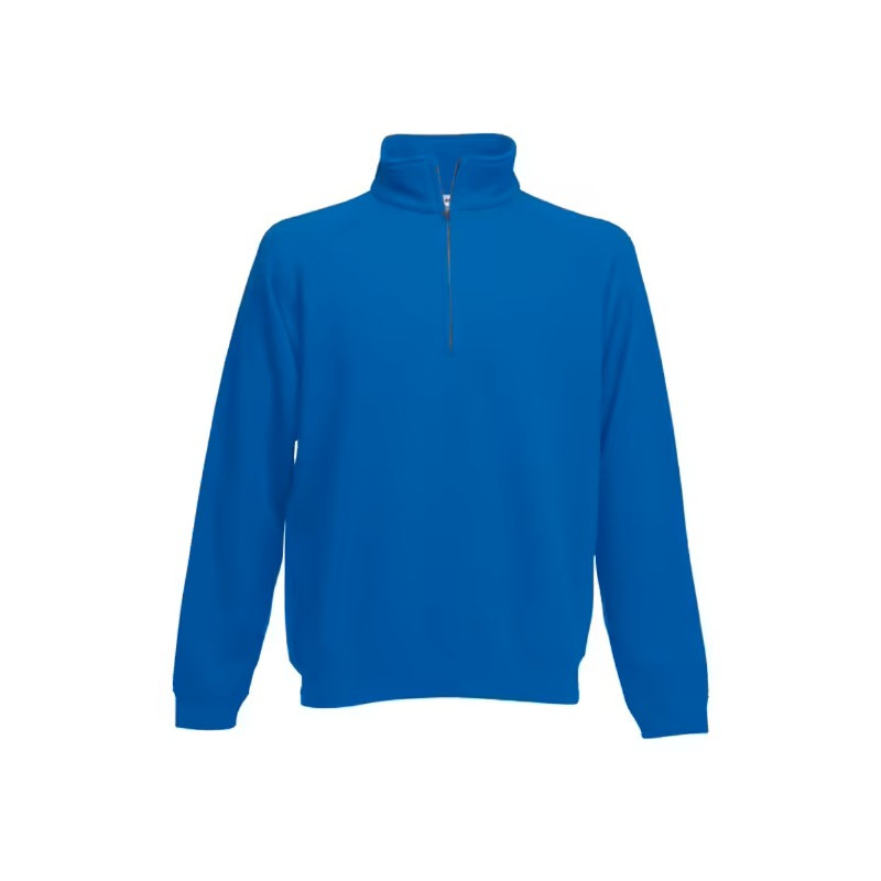 Men's full zip outdoor fleece L cobalt