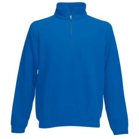 Men's full zip outdoor fleece L cobalt