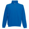 Men's full zip outdoor fleece L cobalt