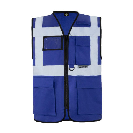 Safety Vest „Berlin“ Multifunctional with Pockets  KXMFRBS 3XL