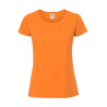 Lady Fit premium t shirt oranje L