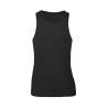 B&c mouwloos top rib gebreid zwart xl