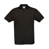 B&C polo safran zwart M