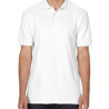 Gildan polo cotton wit XL