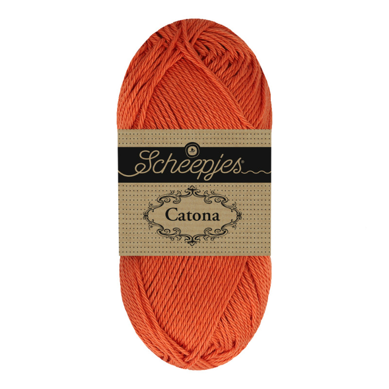 Scheepjes Catona 50g  081 Clay Red