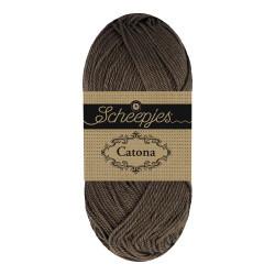 Scheepjes Catona 50g  111 Cocoa Bean