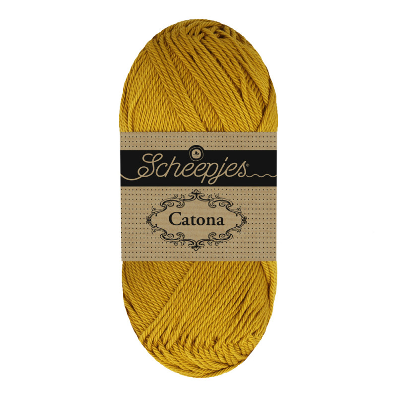 Scheepjes Catona 50g  118 Golden Wheat