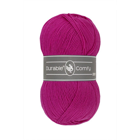 Durable Comfy brei- en haakgaren 100gr 238 - Deep Fuchsia