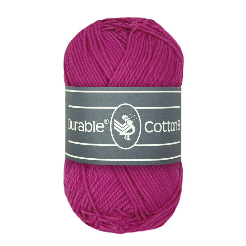 Durable Cotton 8 50 gram 150 meter - 248 Cerise