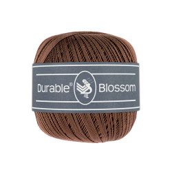 Durable Blossom brei- en haakgaren 50 gram  Kleur 385 Coffee